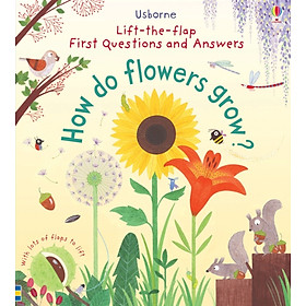 Hình ảnh Sách tương tác tiếng Anh - Lift-The-Flap First Questions And Answers: How Do Flowers Grow?