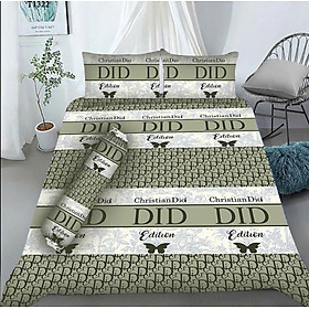 Bộ Drap gối Thun Hàn Quốc 4 món { drap và 3 áo gối} hoặc ga lẻ