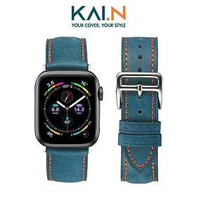 Dây Đeo Da Dành Cho Apple Watch Ultra / Apple Watch Series 1-8/SE/SE 2022, Kai.N_Genuine Leather - Hàng Chính Hãng