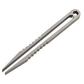 Titanium Alloy Tweezers EDC Mini Precise Picker Tweezers Straight Repair Tools