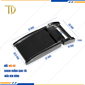 Khoen quai túi xách, Khoen d túi xách cao cấp công nghệ mạ điện độ bền 5-8 năm