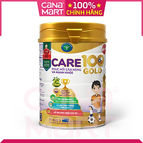 Sữa bột tốt cho bé Care 100 GOLD dành cho trẻ thấp còi, biếng ăn (900g)