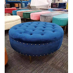 Mua Đôn tròn Juno Sofa nhấn khuy đường kính 1m JN22