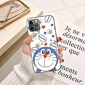 Ốp lưng điện thoại Iphone 11 Pro viền silicon dẻo TPU  hình Doremon Dễ Thương - Hàng chính hãng
