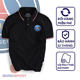 Áo Polo Boro Sport Chất Liệu Vải Poly Thái Giữ Form Thiết Kế Thời Trang Năng Động Paris Saint-Germain