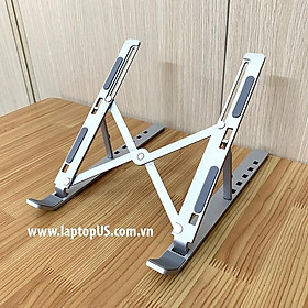 Mua Kệ Giá Đỡ Laptop Stand Nhôm Tản Nhiệt Có Túi Vải Bảo Vệ Chống Trầy