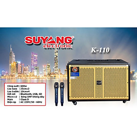 Mua Loa Kéo Điện SUYANG K-110 -HÀNG CHÍNH HÃNG