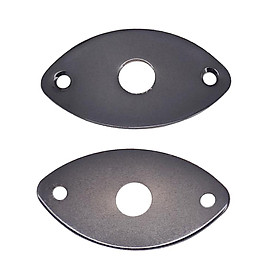 2pcs  Recessed Output Socket   Plate for Electric Guitar Bass
