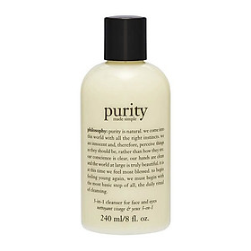 Sữa rửa mặt Philosophy Purity Made Simple One-Step Facial 240ml