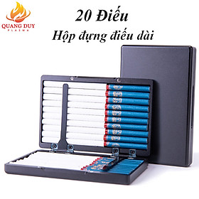 Mua Hộp đựng thuốc 20 điếu/thẻ cứng vỏ nhôm nguyên chất nhỏ gọn đơn giản sang trọng HDTY13