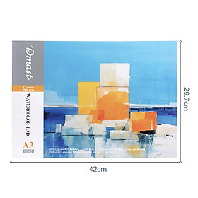 Sổ Vẽ Chuyên Dụng A3 A4 A5 Dmast Cao Cấp Deli - 160/ 300gsm Vẽ Chì Phác Họa Sketchnote Màu Nước Cơ Bản Chuyên Nghiệp