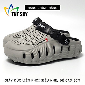 Dép Nam Bít Mũi Đúc Liền Khối Siêu Nhẹ - Hàng Chính Hãng - TK572