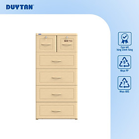 Mua Tủ nhựa DUY TÂN Tabi 5 tầng 6 ngăn (60 x 48 x 124 cm) - 51599