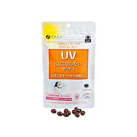 Viên uống chống nắng UV Fine Japan Nhật Bản, chống nắng toàn diện, giảm thâm nám, 30 viên/túi