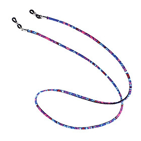 Polyester 79cm Eyeglass Sunglasses Holder Women Reading Glasses Strap Necklace