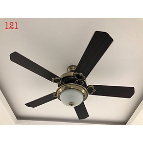 Quạt đèn trần LITEN kiểu dáng sang trọng cổ điển.
