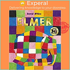 Sách - Elmer by David McKee (UK edition, paperback)