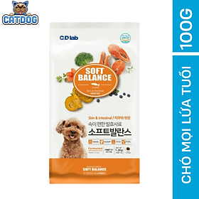 - Thức ăn hạt mềm cho chó mọi lứa tuổi vị cá hồi SOFT BALANCE
