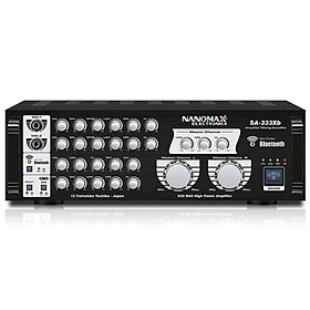 Mua Amply Karaoke 12 Sò Nanomax SA-333Xb 830w Kết Nối Bluetooth Hàng Chính Hãng Chất Lượng Cao