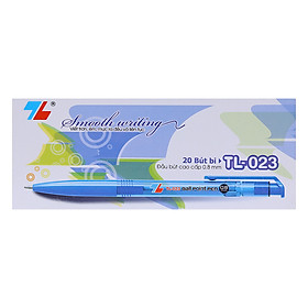 Hộp 20 Bút Bi Thiên Long TL-023 - Xanh