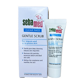 Tẩy tế bào chết Sebamed pH5.5 Clear Face Gentle Scrub 10ml