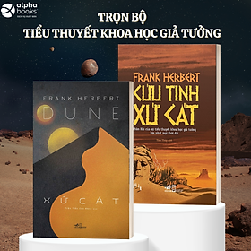 Combo Tiểu Thuyết Khoa Học Giả Tưởng: Xứ Cát - Dune Phần 1 + Cứu Tinh Xứ Cát - Dune Phần 2 (Frank Herbert)- Nhã Nam
