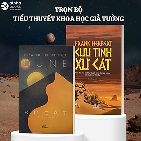 Hình ảnh Combo Tiểu Thuyết Khoa Học Giả Tưởng:  Xứ Cát - Dune Phần 1 + Cứu Tinh Xứ Cát - Dune Phần 2 (Frank Herbert)- Nhã Nam