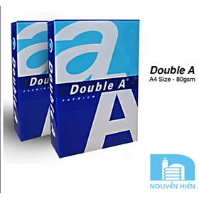 GIẤY DOUBLE A A4 80GSM