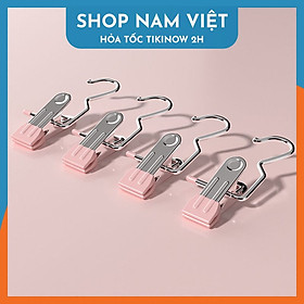 Mua Móc Kẹp Inox Phơi Đồ Số 3 Đầu Bọc Nhựa