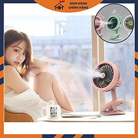 Mua Quạt Phun Sương Kẹp Bàn Mini Clip Fan Quạt Hơi Nước Đa Năng Tiện Dụng HBH