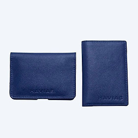 Couple Ví Harp & Gapple Handcrafted Wallet Navy