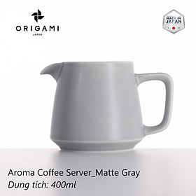 Bình sứ pha cà phê Origami Aroma Coffee Server 400ml