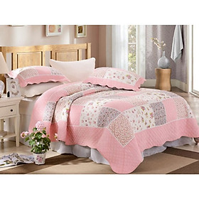 Bộ chăn ga gối Cotton cao cấp 1m6x2m CHT345
