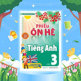 Phiếu Ôn Hè Tiếng Anh Lớp 3