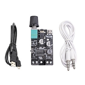 Digital Audio Amplifier Board with 3.5mm Audio Cable Mini Audio Amplify Board for DIY Sound System