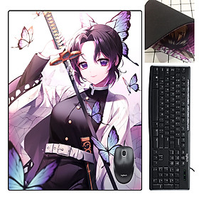 Bàn di chuột Kimetsu No Yaiba cao su dẻo 19.5cm x 23cm