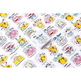 Bộ 45 Sticker Ngộ Nghĩnh dán trang trí E40