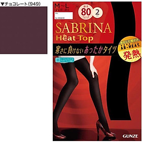 Set 2 đôi quần tất SABRINA Heat Top 80D sinh nhiệt hút ẩm mùa thu đông (SB682)
