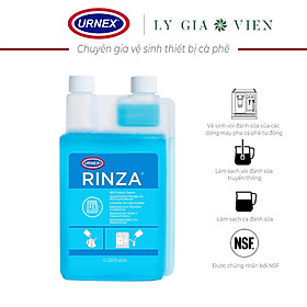 Dung Dịch Vệ Sinh Vòi Đánh Sữa Urnex Rinza Alkaline Liquid 1000ml Xuất Xứ Mỹ