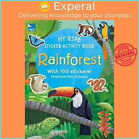 Sách - My RSPB Sticker Activity Book: Rainforest by Stephanie Fizer Coleman (UK edition, paperback)