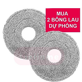 Mua Bông lau nhà TRÒN thay thế cây lau nhà tách nước bẩn K9 K8 MOP - Miếng lau thay thế cây lau nhà tự vắt tiện dụng