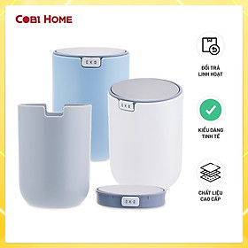 Thùng rác EKO, 1.5L - cobi home- NHẬP KHẨU CHÍNH HÃNG