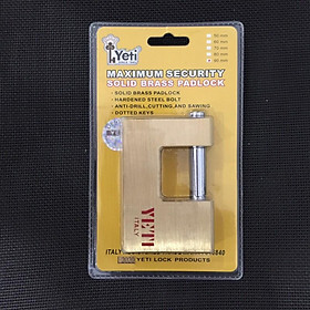 Mua Khóa cầu ngang YETI thân đồng - MSOFT