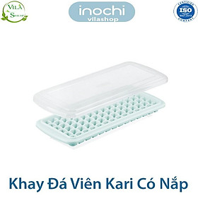 Mua Khay Làm Đá  Khay Đá Kari 84 Viên Vuông  Nhựa Dẻo Cao Cấp Inochi - An Toàn - Kháng Khuẩn - Khử Mùi