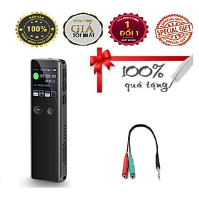 Mua KHUYẾN MÃI KHỦNG  SỐ LƯỢNG CÓ HẠN - ROGTZ Máy ghi âm cầm tay chuyên nghiệp GA330 Chống ồn Chủ động Dung lượng 8GB Pin 40h Nghe Mp3 Tích hợp USB2.0 Dễ sử dụng Hỗ trợ đa ngôn ngữ Đa năng Thiết kế hiện đại Hàng Chính Hãng