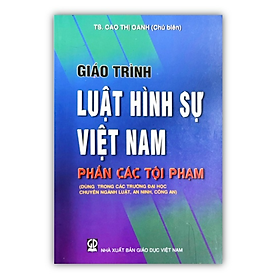 Sách - Giáo trình luật hình sự Việt Nam (DN)