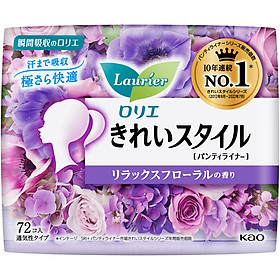 Băng vệ sinh Laurier Kirei Style- Kao Nhật Bản - Style Relax Floral