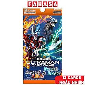 Thẻ Sưu Tập Nhân Vật Ultraman Card Game Booster - Argent Allies & Bestial Blades - Tsuburaya BP06 (12 Card Ngẫu Nhiên/Túi)