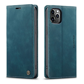 Bao da bò thật dạng ví chính hãng Caseme dành cho iPhone 12 Pro