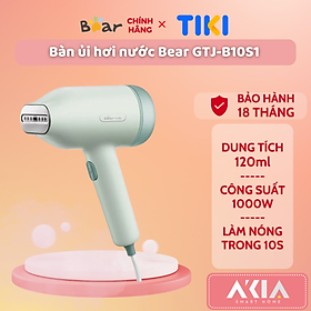 Bàn ủi hơi nước cầm tay Bear GTJ-B10S1 - Dung tích 120ml, Công suất 1000W